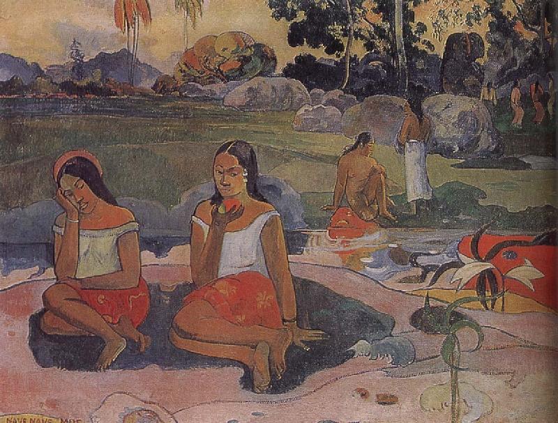 Paul Gauguin Sacred spring France oil painting art